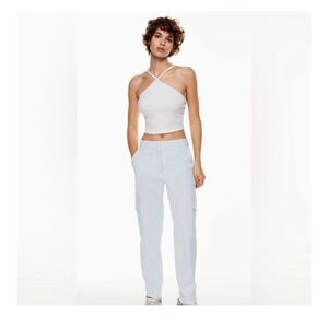 Wilfred free- Aritzia cloud blue modern cargo pant size 8